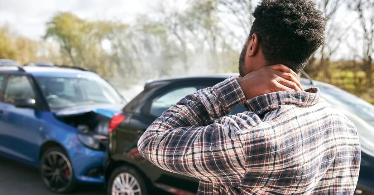 Neck pain after car accident