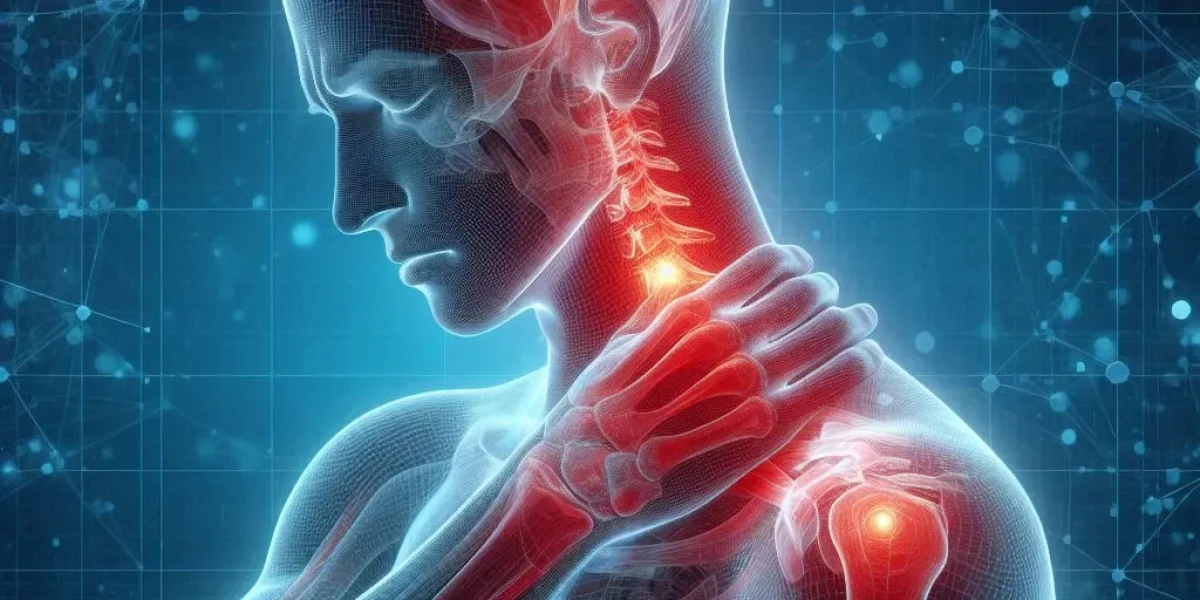 Image of chronic radiating neck pain