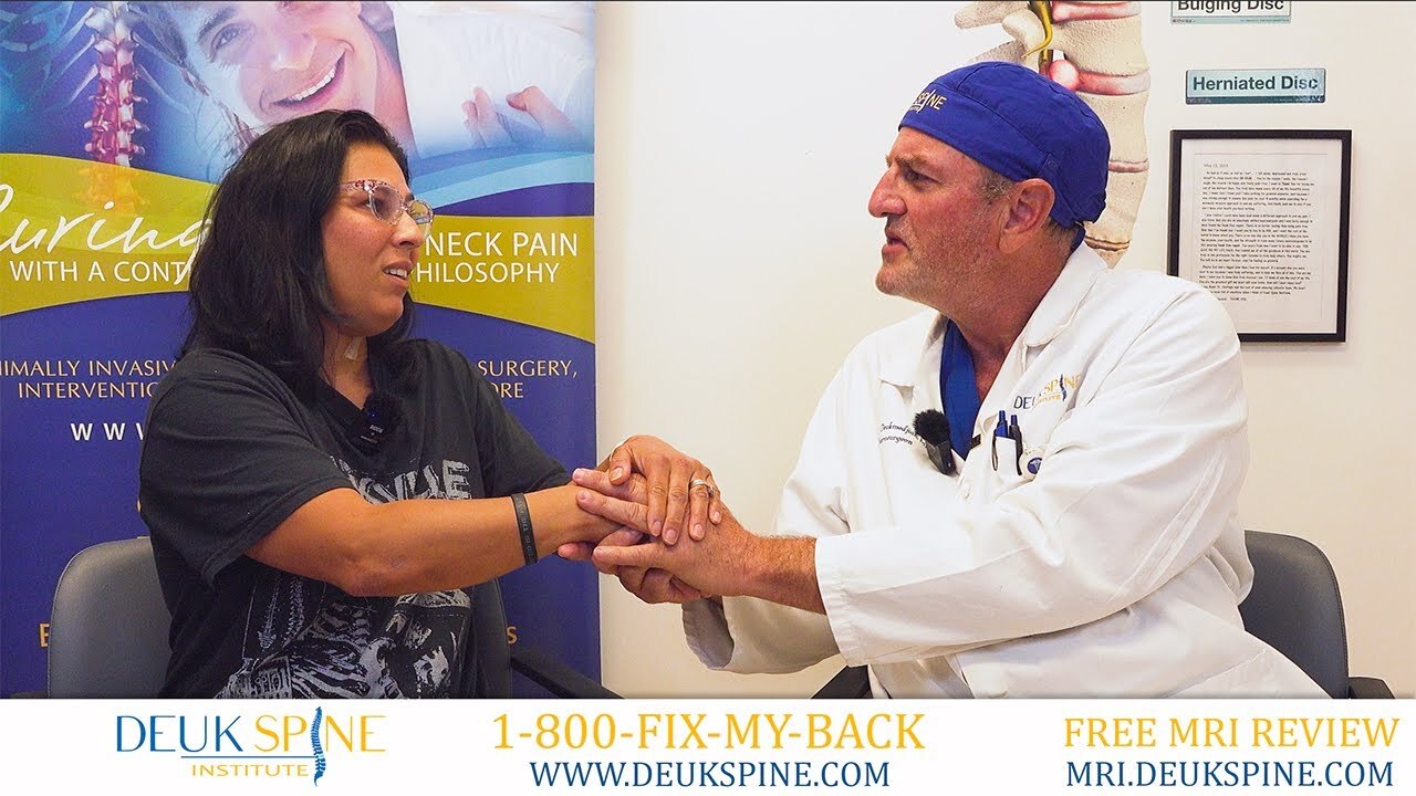 Motorcycle Accident Survivor Avoids Fusion, Chooses DLDR®