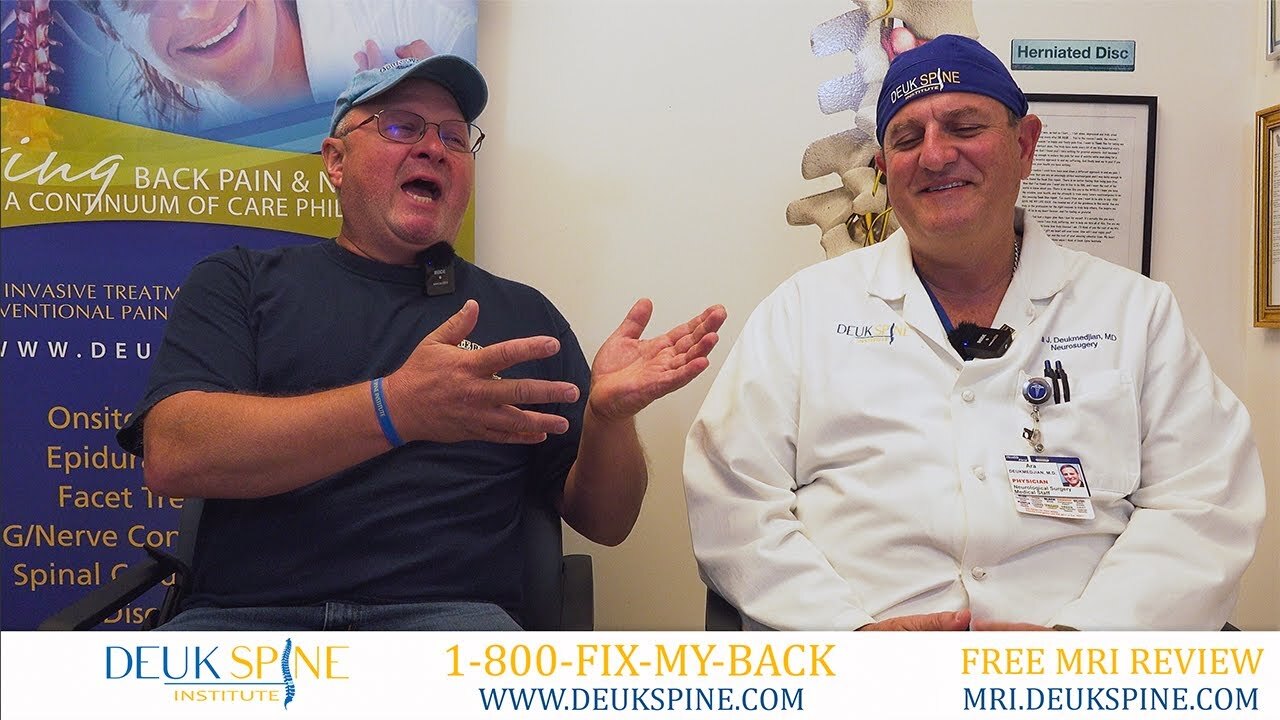 Ohio Patient Walks Straight After Laser Disc Repair