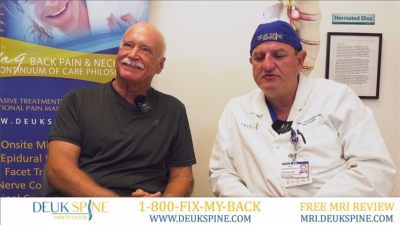 Pain-Free After Deuk Plasma Rhizotomy