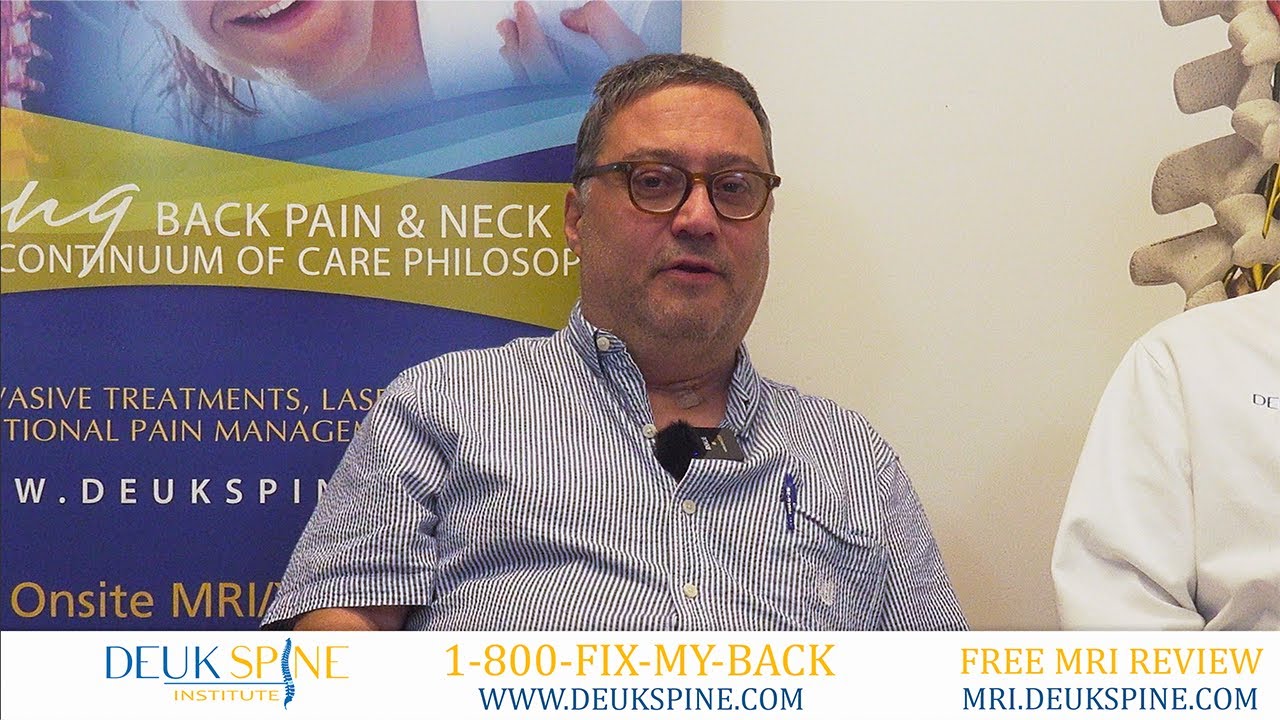 Niagara Falls Patient Heals Neck Pain with DLDR